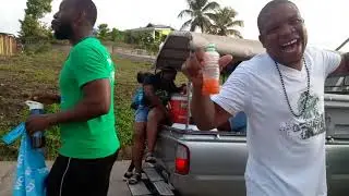 Bequia Carnival Street Jump Up....Before Dark #partytime #stvincentandthegrenadines