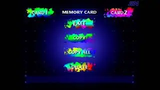 Playstation Bootscreen Memory Card & CD Player Menu [PAL576p] #Shorts