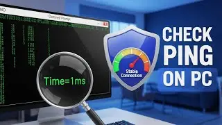 How to Check Ping on PC (Windows 11 & 10) | Step-by-Step Guide | Check Your Internet Latency