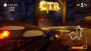 CTR Nitro Fueled- Dragon Mines Sacred Fire run (EPIC RACE)