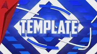 Blue Intro Template # 1 - Ankov [AE] [Template]