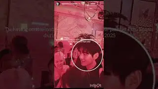 Taehyung in a new instagram story..💜✨ #bts #taehyung