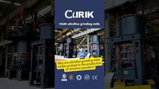CLIRIK Mineral Ore Ultrafine Powder Grinding Mill Advantages #limestone #mineralindustry #hgm