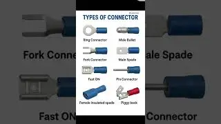 Types of connector#electrical ha#electrician #electricalengineering #symbols #music #song #vlogvide