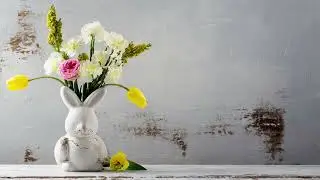 3 Hours of Original Easter Screensaver TV Art | Jazz Piano Music | Free TV Frame Art