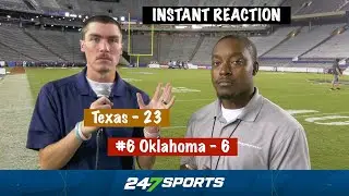 INSTANT REACTION: Oklahoma's offense sputters at the Cotton Bowl again in rough 23-6 loss to Texas