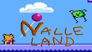 NalleLand (NTSC) (Pre-Alpha) - NES LONGPLAY - (NES HOMEBREW) NO DEATH RUN (Complete Walkthrough)