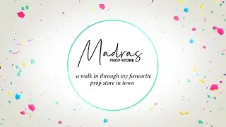 Madras prop store - the one stop shop for all of your prop requirements
