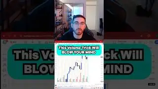 This Volume Trick Will BLOW YOUR MIND #trading #stockmarket #stocks #daytrading #shorts