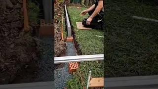 Randsteine einfach verlegen &ndash; so h&auml;lt es! 🏗️🌱Hier siehst du, wie ich meine Randsteine verlegt habe.🍀