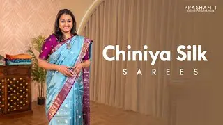 Chiniya Silk Sarees from Rs.6790/- | Silk Mark Certified | Prashati | 26 Aug 25