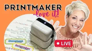 iNSD LIVE — Часть 1 — WeR Printmaker для скрапбукинга и смешанной техники!