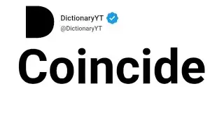 Coincide Antonyms | Opposite Words 