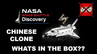 🚀 Unboxing the Amazing Clone LEGO Space Shuttle from China! 🌌