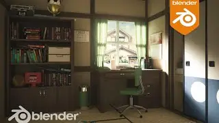 Blender Tutorial | Nobita's Study table in blender | blender 2021 Tutorial | #blendertutorial