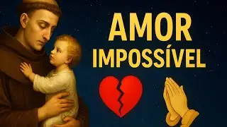 ORAÇÃO FORTÍSSIMA DE SANTO ANTÔNIO 🙏💔 Para o Amor Impossível se Tornar Real Hoje à Noite