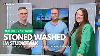 Stoned washed im Studiogespr&auml;ch mit Konzerthinweis
