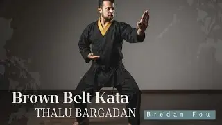 Brown Belt Kata Thalou Bargadan in Bredan Fou Martial Arts by Asif Cheema