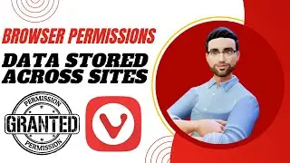 Control Vivaldi Browser Permissions and data stored across sites