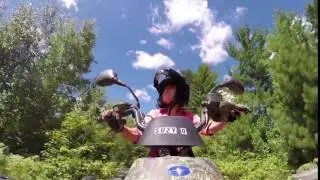 ATVing Trails in Vilas County