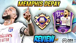 MEMPHIS DEPAY REVIEW | MARQUEE STARS 92 OVR ST | FIFA MOBILE 21