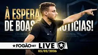 FOGÃONET LIVE: BOTAFOGO MANTÉM DISCURSO DE NÃO HAVER NOVAS SAÍDAS | ANSELMI ESPERA BOAS NOTÍCIAS