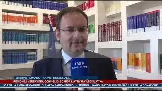 Regione, i vertici del consiglio. TG NEWS MOLISE DEL 24.01.26 - TRSP -
