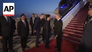 Russian President Vladimir Putin arrives in Beijing for state visit to China