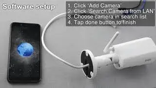 SY2L Outdoor Wireless Security IP Camera, Two-Way Audio, Night Vision, Motion Detection