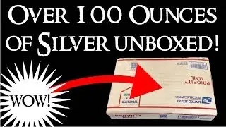 Silver Stacking - The Largest Silver Unboxing I Have Ever Done!