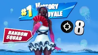 8 Kills In Random Squad  / Fortnite Battle Royale Gameplay - Mr.Raven