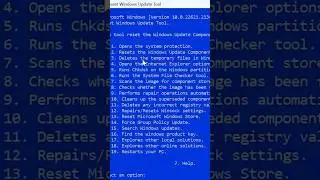 Reset Windows Update Tool