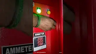 Booster Pump Panel and Remote push button box operation #electrical#mcb#pushbutton#panel