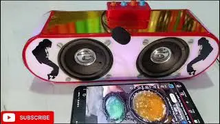 DIY Bluetooth Speaker | Powerful Bass Home Made Speaker