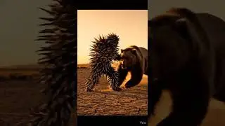 Crocodile Attacks Spiked Man in Water | Insane Scene 😱 Spiked Suit Man vs Wild Bear #wildlife