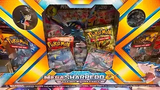 Mega Sharpedo EX Premium Collection - Pokemon TCG Opening