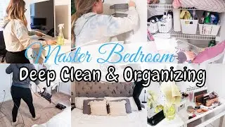 Master Bedroom Deep Clean & Organizing Motivation | New Spice Racks | Almost Christmas Clean With Me