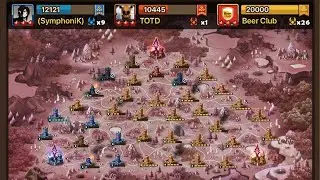High G3 Siege War! (SymphoniK) vs TOTD vs Beer Club - Summoners War