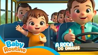 A Roda do &Ocirc;nibus 🚌🎶 | Can&ccedil;&atilde;o Infantil Divertida para Beb&ecirc;s e Crian&ccedil;as