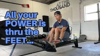 100% of our POWER goes thru the FEET. Try this drill to optimize our drive!