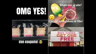Whats new at Ulta? March 19, 2018