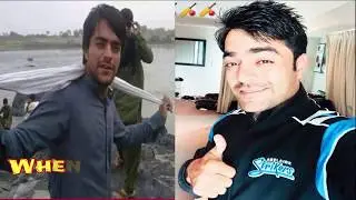 Famous Afghan Cricketer Rashid Khan | Poor to Rich | Rashid Khan Then and Now