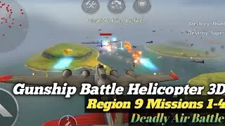Gunship Battle Helicopter 3D &ndash; Mission [Episode  9 Missions 1-4 ]  | Boom Boom! @PocketGamingGalaxy 