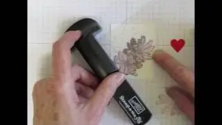 Cardmaking Techniques:  Masking and 2 Step Stamping