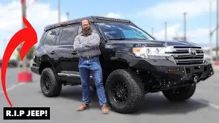 Jeep is a Joke! //Toyota Land Cruiser 200 Series Build//