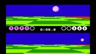 Ballblazer (Famicom/NES) gameplay