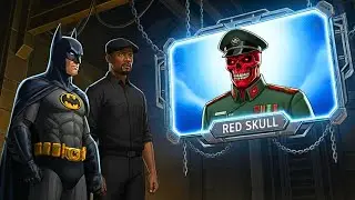 Batman and The Equalizer (Robert McCall) Discuss 'CONTINGENCY PLAN for RED SKULL'