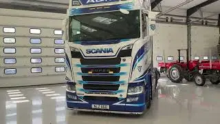 2023 Scania 660S&nbsp;V8 6 x 2 Rear Lift Twin Tag Axle Tractor Unit, Entered into Auction