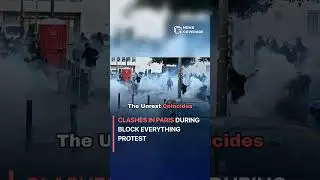 Breaking News: Clashes in Paris During Block Everything Protest #politics
