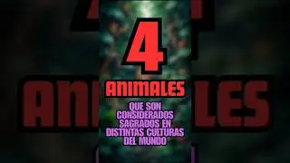 Animales considerados sagrados en distintas culturas del mundo #garrasycolmillostv